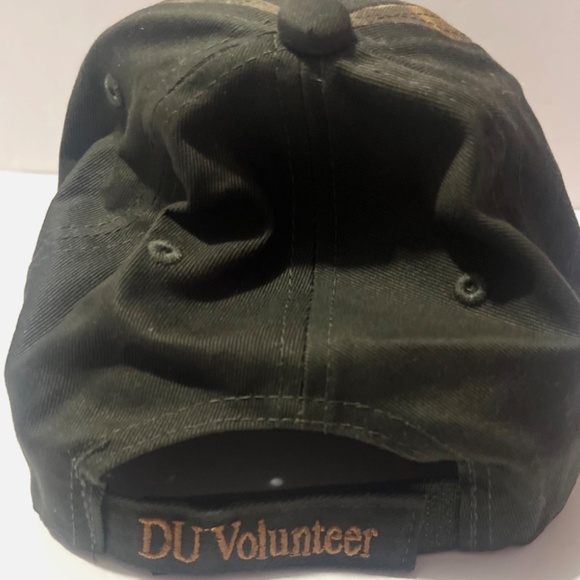 Ducks Unlimited Baseball Cap Mens Camo Green DU Volunteer Trucker Hat Adult NWOT - Picture 3 of 4